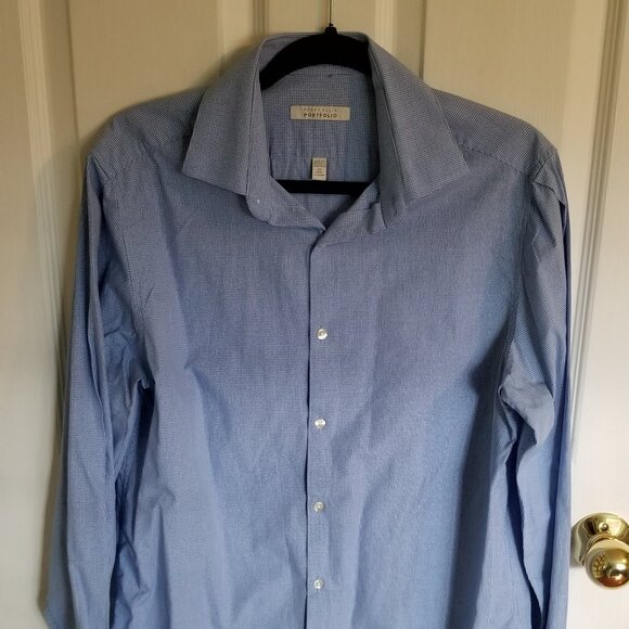Perry Ellis dress shirt, size 15.5 neck - Picture 6 of 9